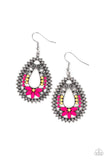 Paparazzi Accessories Atta-GALA Pink Earring