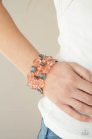 Paparazzi Accessories Crystal Charisma - Orange Bracelet