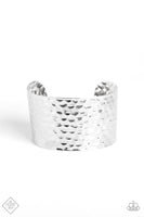 Paparazzi Accessories Simmering Shimmer Silver Bracelet
