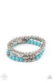 Paparazzi Accessories Trail Mix Mecca Blue Bracelet