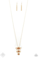 Paparazzi Accessories Serene Sheen Gold Necklace