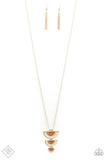 Paparazzi Accessories Serene Sheen Gold Necklace