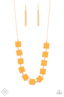 Paparazzi Accessories Hello, Material Girl Orange Necklace