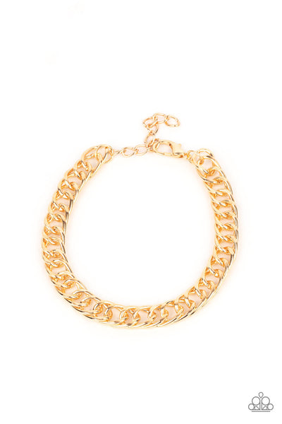 Paparazzi Accessories Game-Changing Couture Gold Bracelet