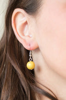 Paparazzi Accessories CACHE Me Out - Yellow Necklace