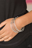 Paparazzi Accessories Delicate Decadence Blue Bracelet