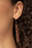 Paparazzi Accessories In The MANE-stream Copper Necklace Set