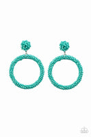 Paparazzi Accessories Be All You Can Bead Blue Earring