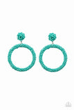 Paparazzi Accessories Be All You Can Bead Blue Earring