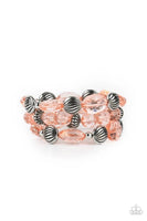 Paparazzi Accessories Crystal Charisma - Orange Bracelet