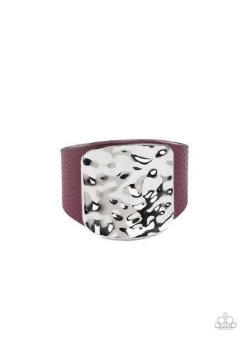 Paparazzi Accessories Brighten Up - Purple Wrap Bracelet