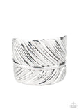 Paparazzi Accessories Where Theres a QUILL, Theres a Way - Silver Bracelet