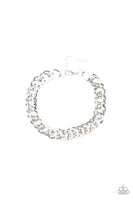 Paparazzi Accessories On The Ropes Silver Bracelet