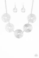 Paparazzi Accessories SOL-Mates Silver Necklace