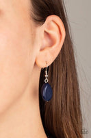 Paparazzi Accessories Two-Story Stunner - Blue Necklace Set