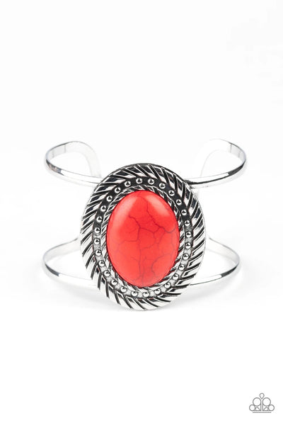 Paparazzi Accessories Desert Aura Red Bracelet