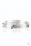Paparazzi Accessories Delicate Decadence Blue Bracelet