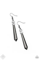 Paparazzi Accessories Sparkle Stream Black Earring