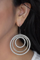 Paparazzi Accessories Rippling Refinement Black Earring