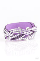 Paparazzi Accessories Bring on the Bling Purple Urban Bracelet