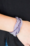 Paparazzi Accessories Bring on the Bling Purple Urban Bracelet