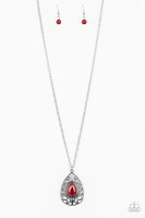 Paparazzi Accessories Modern Majesty Red Necklace