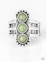 Paparazzi Accessories Rio Trio Green Ring