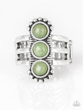 Paparazzi Accessories Rio Trio Green Ring