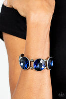 Paparazzi Accessories Powerhouse Hustle - Blue Bracelet