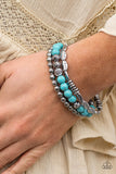 Paparazzi Accessories Trail Mix Mecca Blue Bracelet