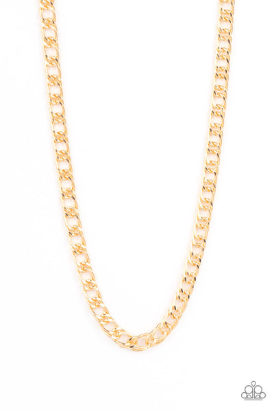 Paparazzi Accessories Ground Game Gold Necklace