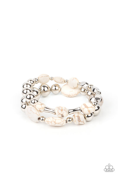 Paparazzi Accessories Authentically Artisan White Bracelet