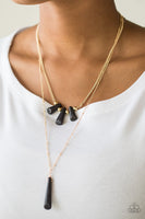 Paparazzi Accessories Basic Groundwork - Black Necklace Set