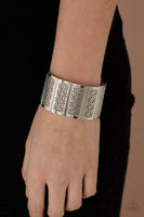 Paparazzi Accessories Thai Terrariums Silver Bracelet