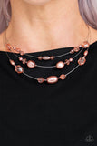 Paparazzi Accessories Pacific Pageantry Copper Necklace