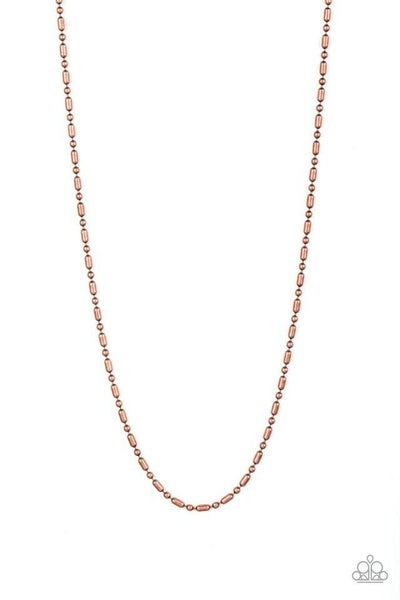 Paparazzi Accessories Covert Operation Copper Urban Necklace