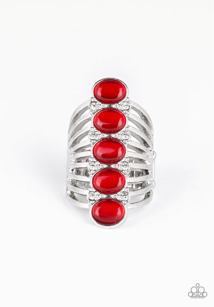 Paparazzi Accessories BLING Your Heart Out Red Ring