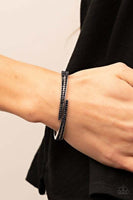 Paparazzi Accessories Deco Drama - Black Bracelet