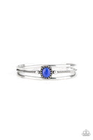 Paparazzi Accessories Top of the Pop Charts Blue Bracelet