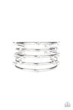 Paparazzi Accessories Sugarlicious Sparkle White Bracelet