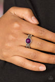 Paparazzi Accessories TREK and Field Purple Ring
