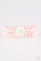 Paparazzi Accessories - Posh and Posy Pink Bracelet