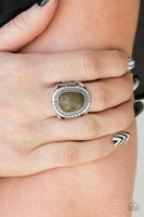 Paparazzi Accessories Out On The Range - Green Ring
