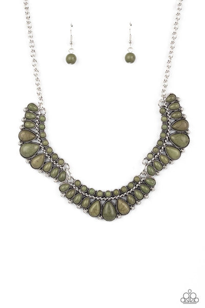 Paparazzi Accessories Naturally Native Green Necklace