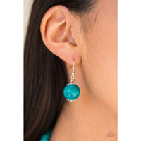 Paparazzi Accessories Tahiti Tropic Blue Necklace Set